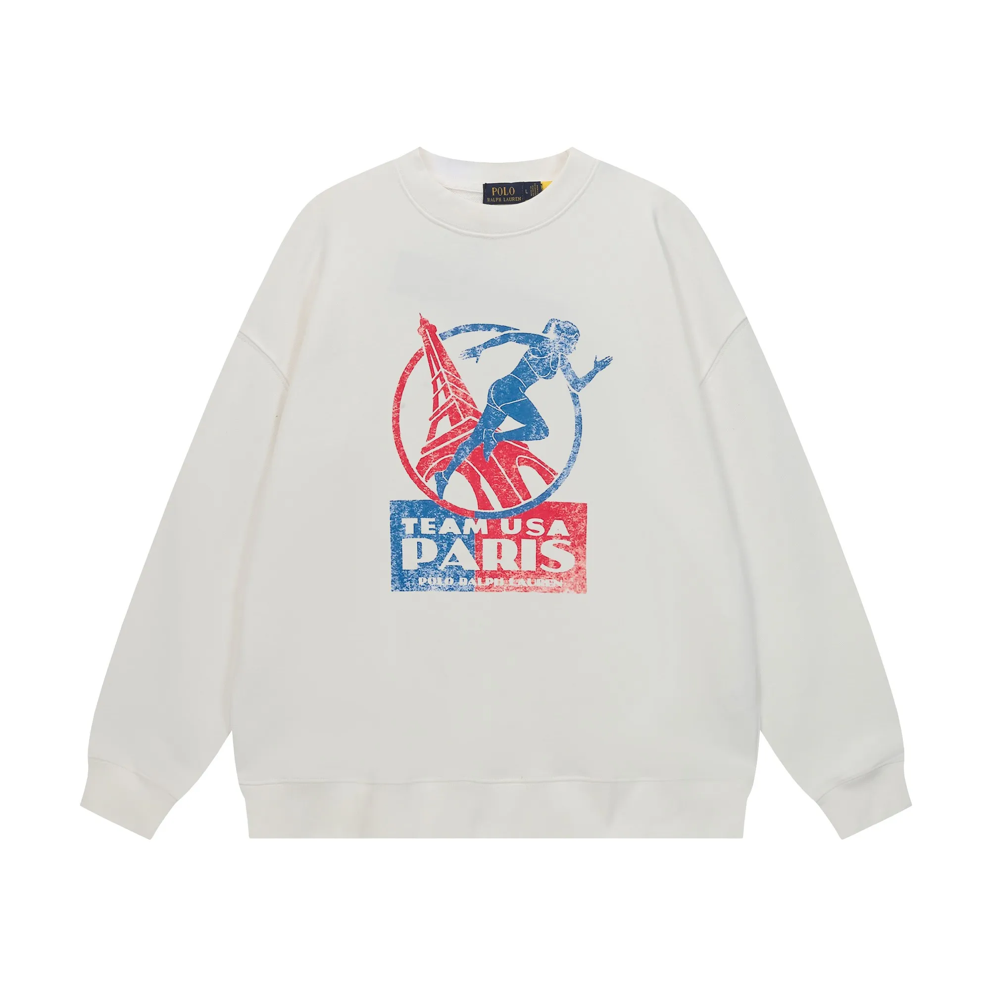 P200 Long-term stock] RalphLauren/Ralph Lauren 2025 autumn and winter new bear letter print 420g heavy large terry sweatshirt Ralph Lauren's age-reducing item, the coat fabric is made of 85% cotton ➕15% polyester, which not only retains the softness, comfort and breathability of cotton, but also adds the wear resistance and wrinkle resistance of polyester fiber, making the clothes more durable and easy to care for. Even in slightly cooler weather, you won't feel stuffy when wearing it. This kind of fabric has a natural crisp feel and is not easy to pill or deform. The bear on the chest is printed with English letters. It is full of color, full of three-dimensionality, and lifelike, adding a bit of liveliness and interest to the whole sweatshirt. There is no pressure to dress, regardless of age or gender. Complete accessories! Color: black, white, navy blue, light floral gray Size: M-L-XL-XXL